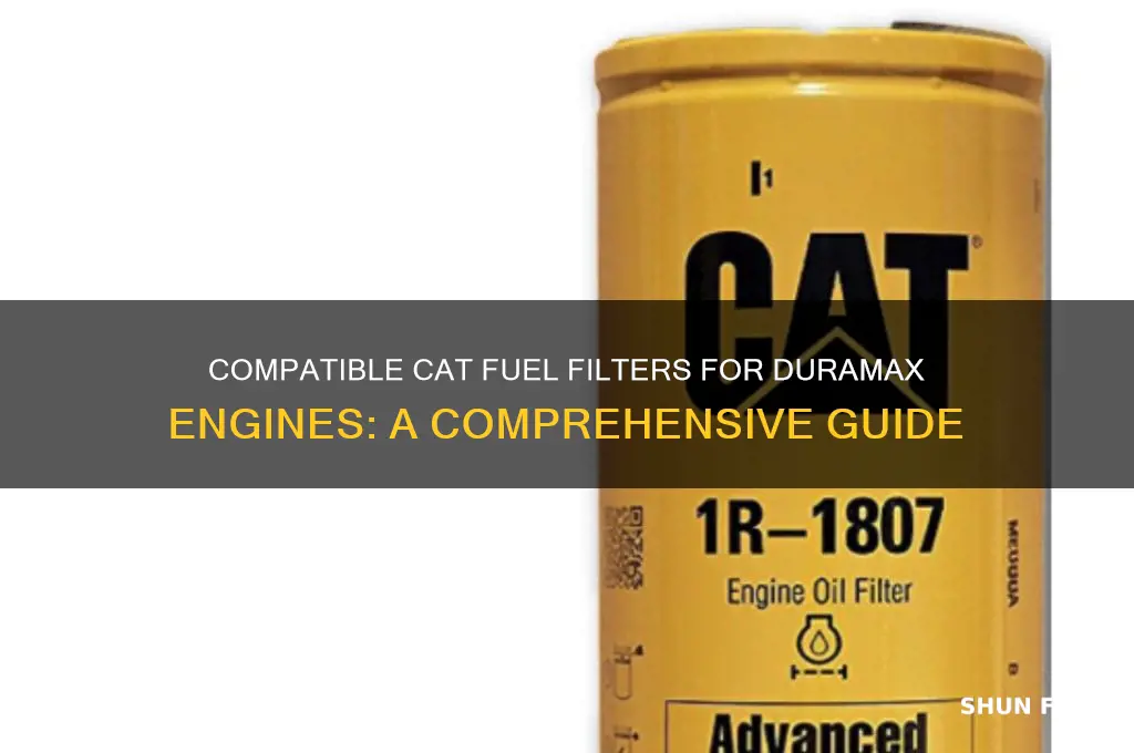 what cat fuel filters can be used on a duramax