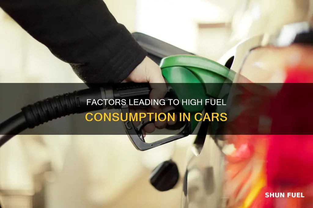what cause a car to eat fuel