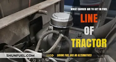 Air in Tractor Fuel Line: Causes and Solutions