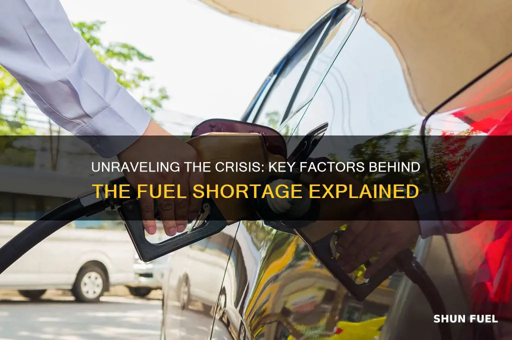 what caused fuel shortage