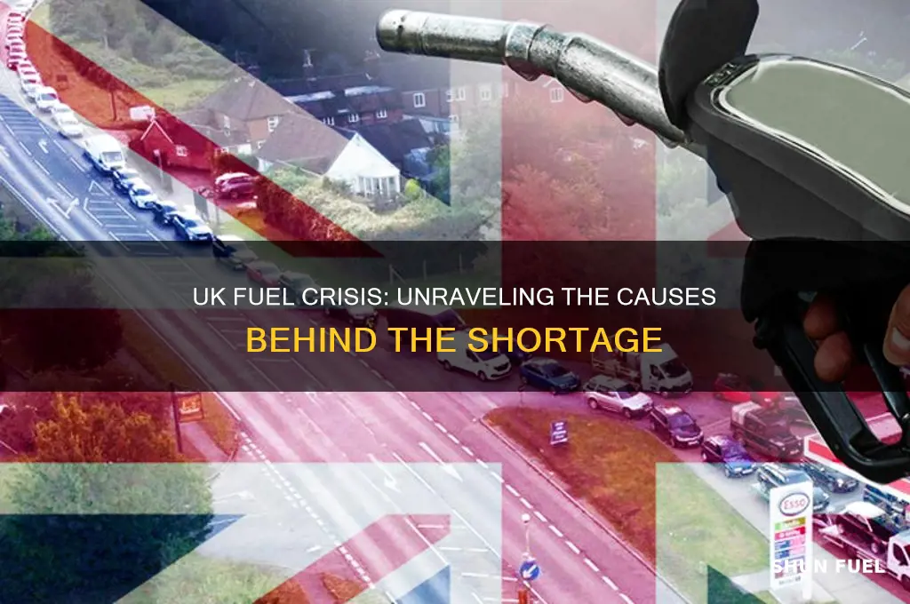 what caused uk fuel shortage
