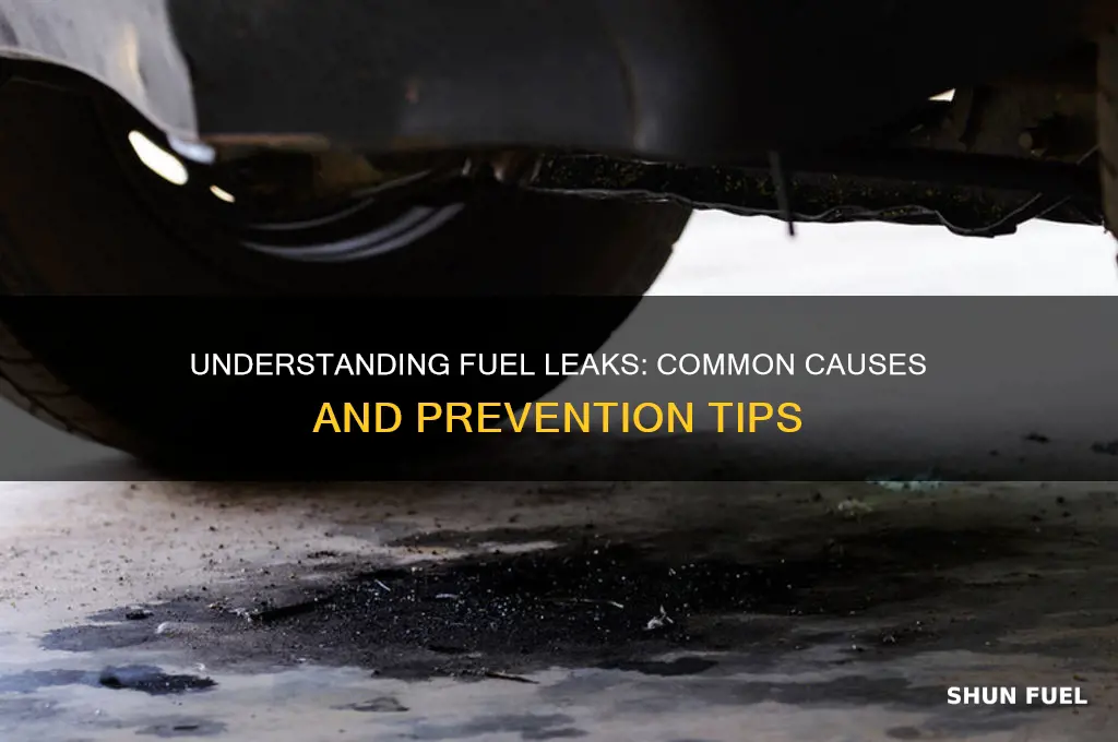 what causes a fuel leak