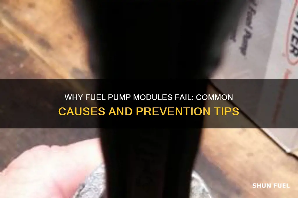 what causes a fuel pump module to go bad