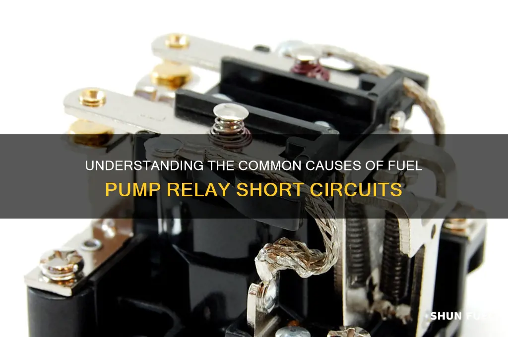 what causes a fuel pump relay to short out