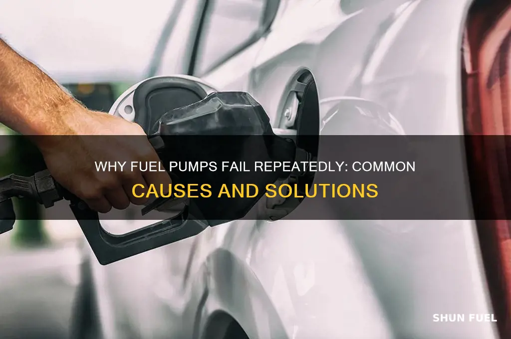 what causes a fuel pump to keep going bad