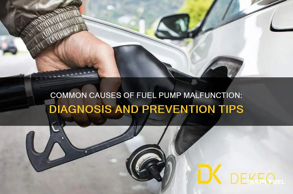 what causes a fuel pump to malfunction