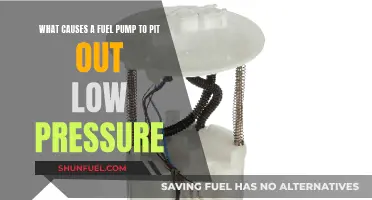 Fuel Pump Woes: Low Pressure and Its Causes