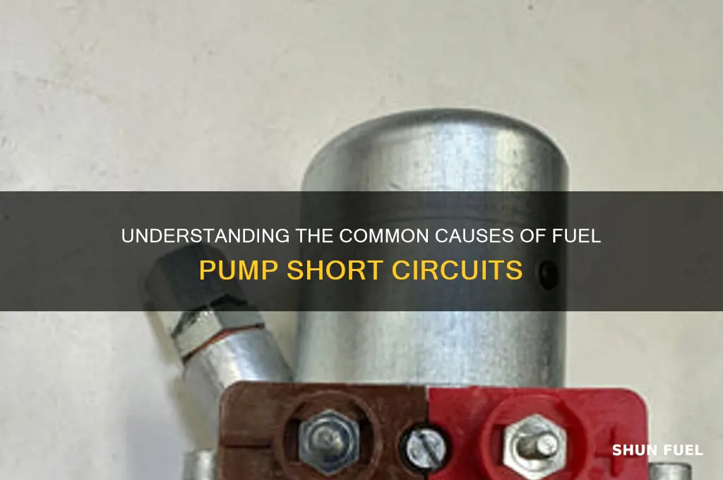 what causes a fuel pump to short out