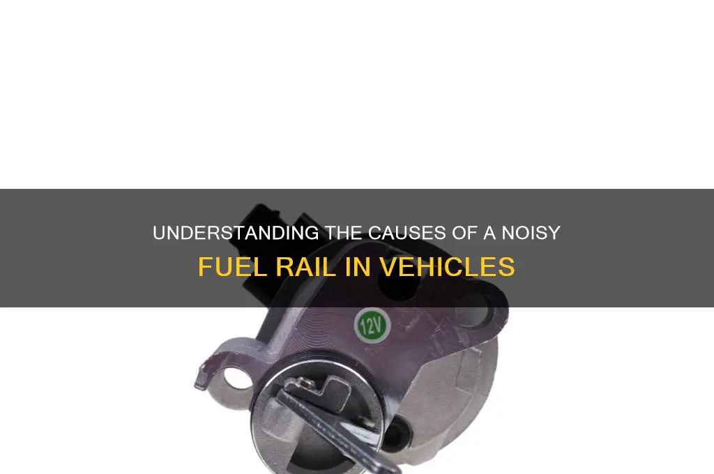 what causes anoisy fuel rail