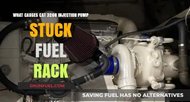 Troubleshooting Stuck Fuel Rack in Cat 3208 Injection Pumps