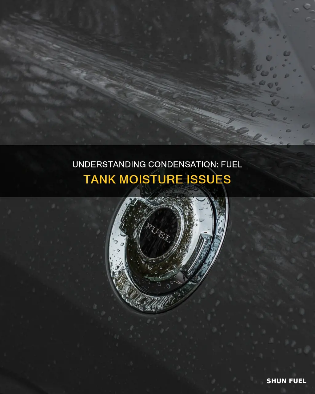 what causes condensation in a fuel tank