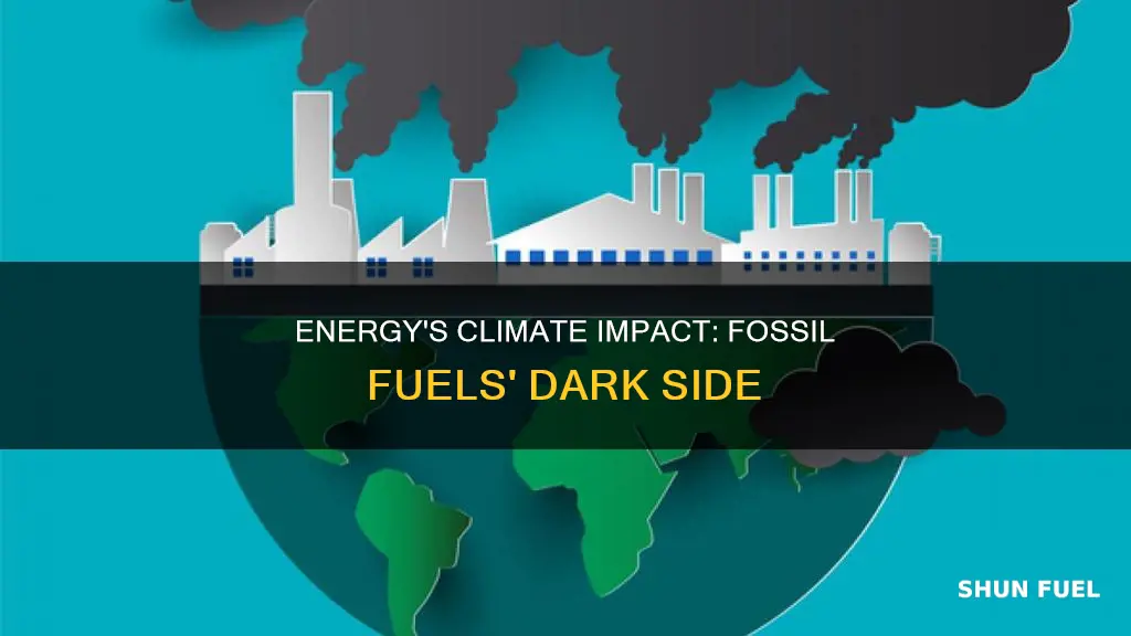 what causes energy fossil fuels climate change