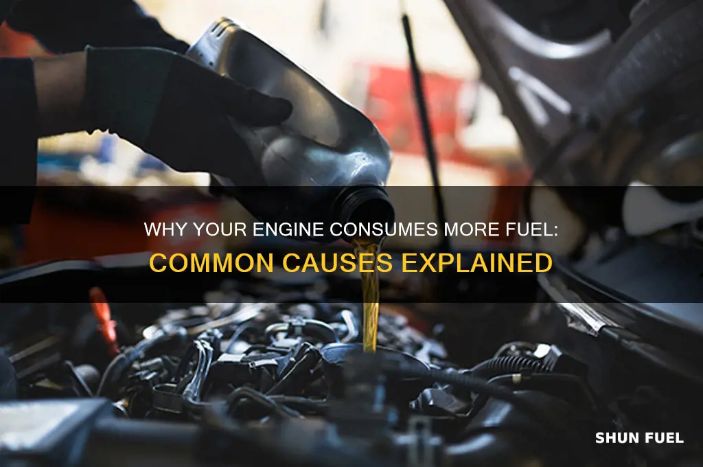 what causes engine to use more fuel