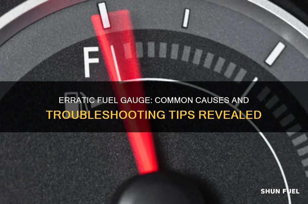 what causes erratic fuel gauge
