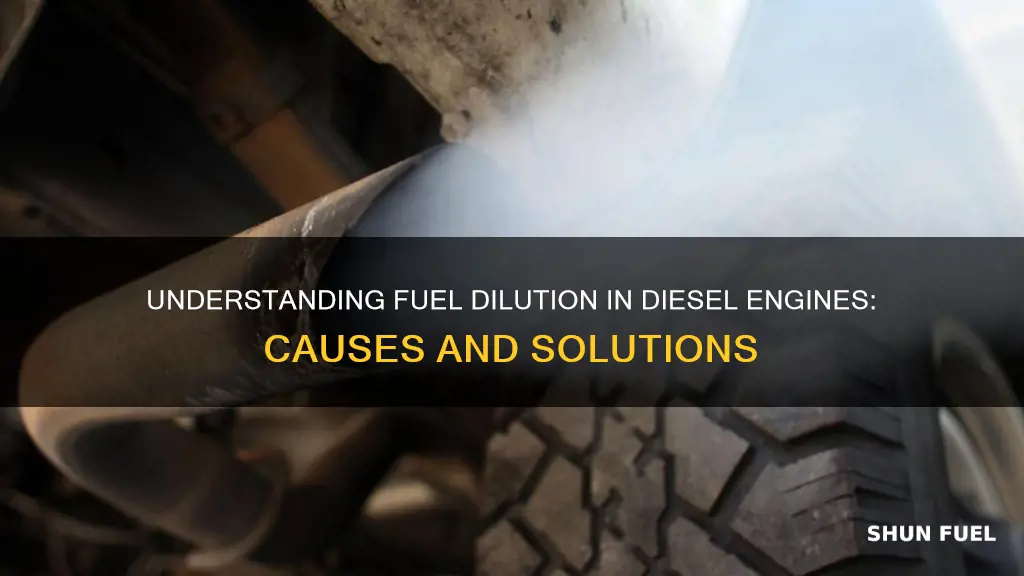 what causes fuel dilution in diesel engines