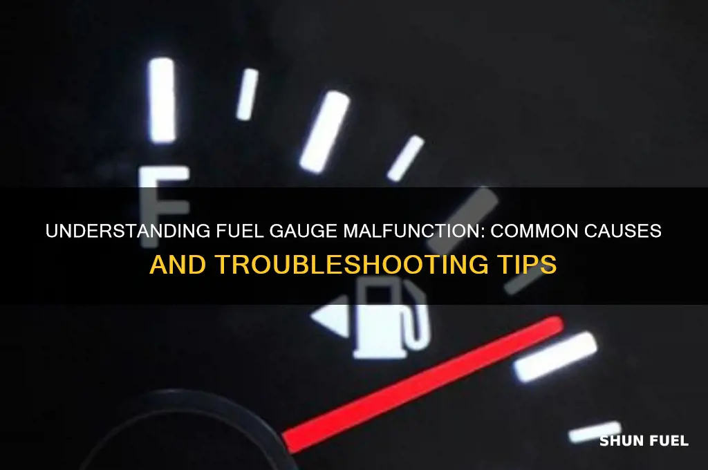 what causes fuel gauge malfunction