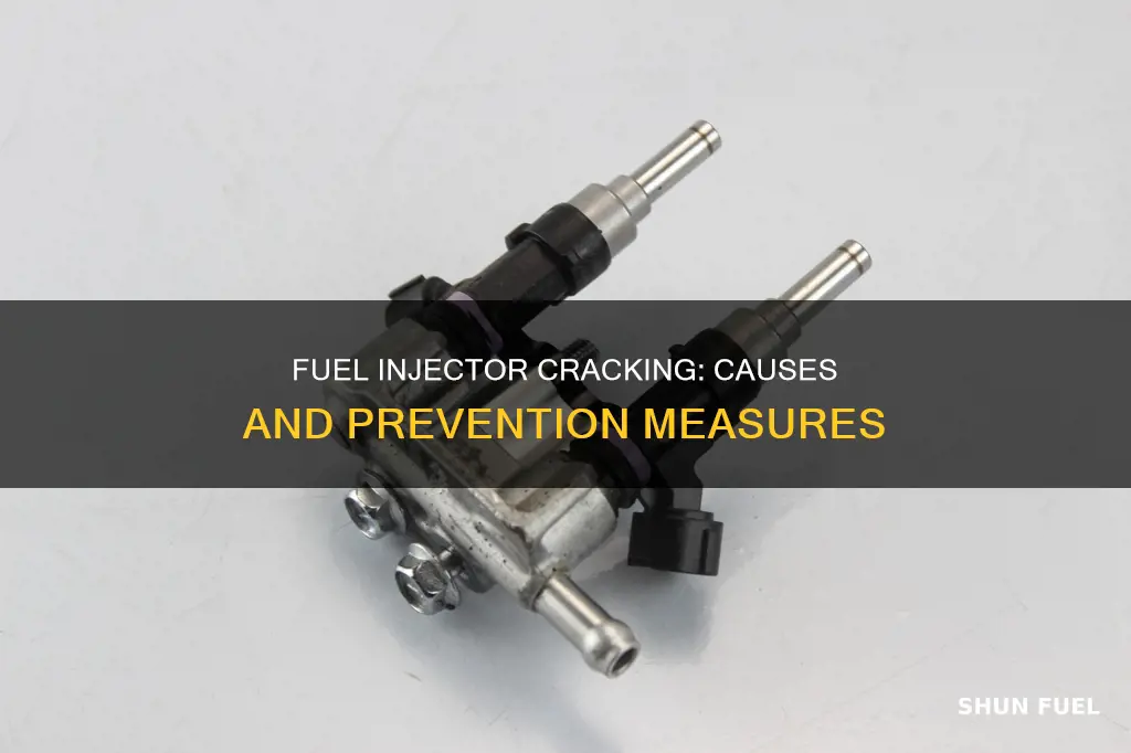 what causes fuel injectors to crack