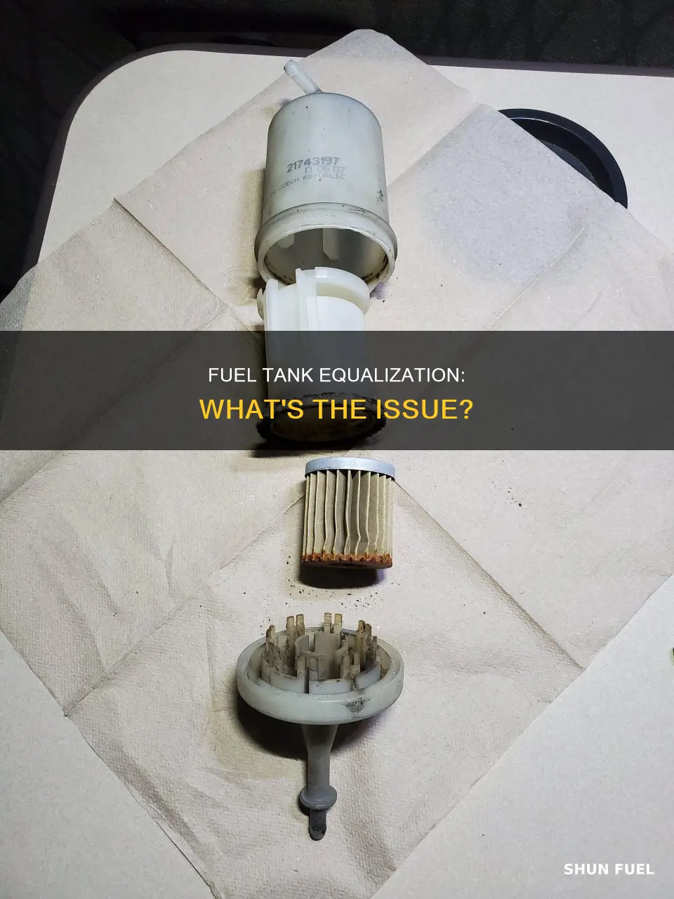 what causes fuel tanks not to equalize