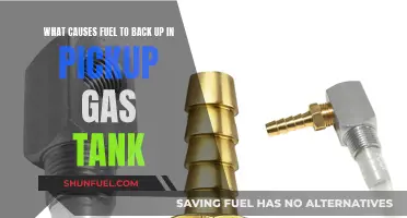 Why Gas Backs Up in Your Pickup's Tank
