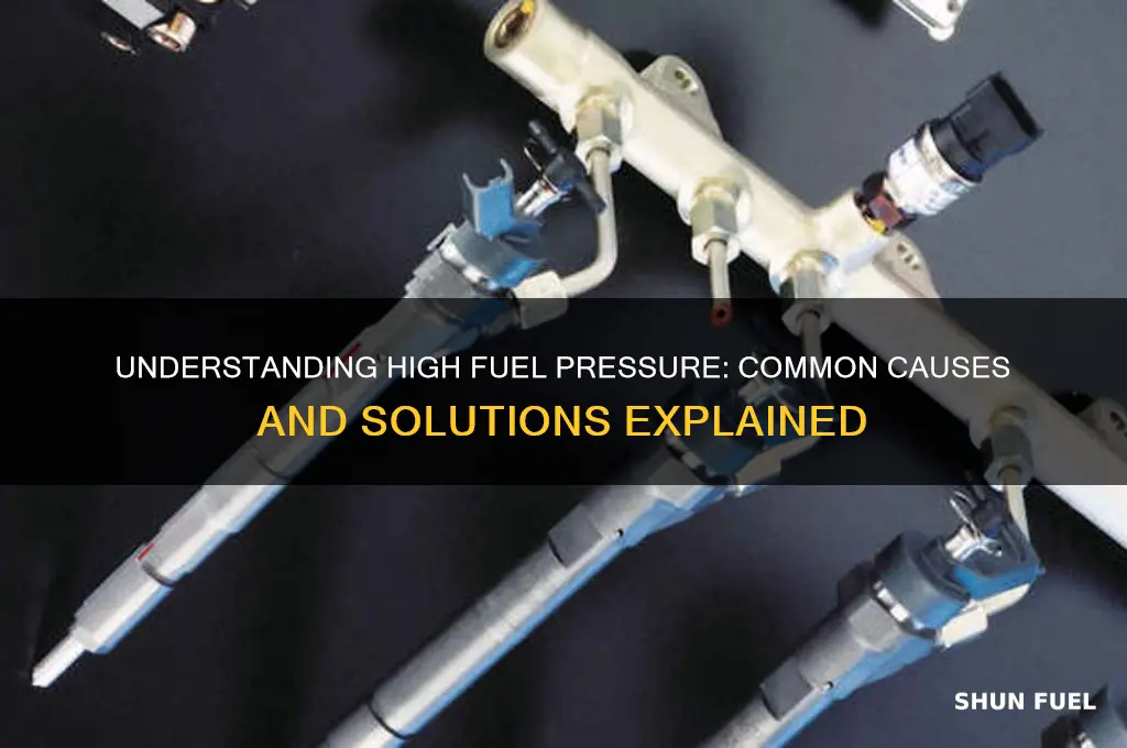 what causes high fuel presser