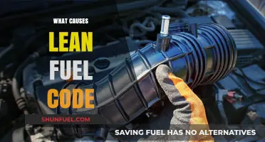 Understanding Lean Fuel Code Causes: Common Culprits and Solutions