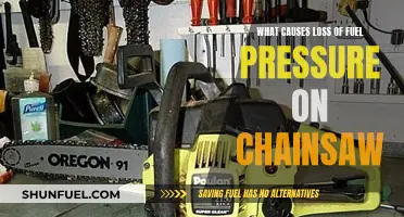 Troubleshooting Fuel Pressure Loss in Chainsaws