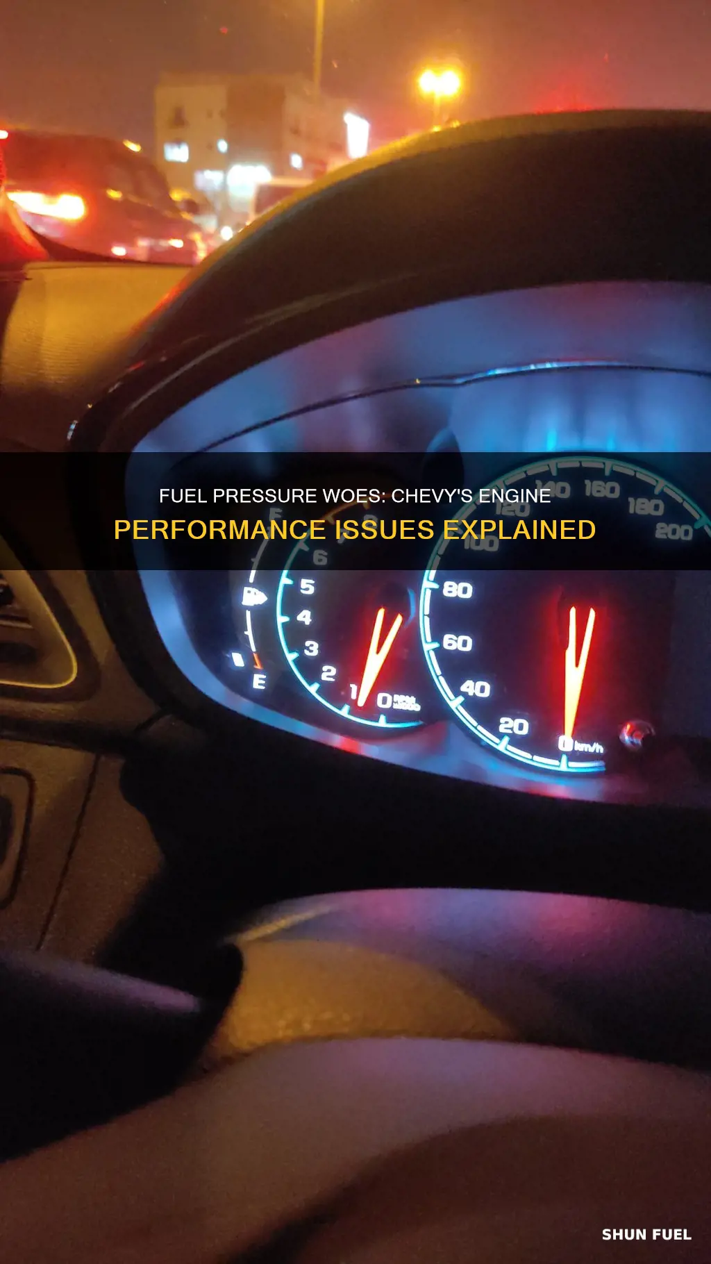 what causes low fuel pressure chevy