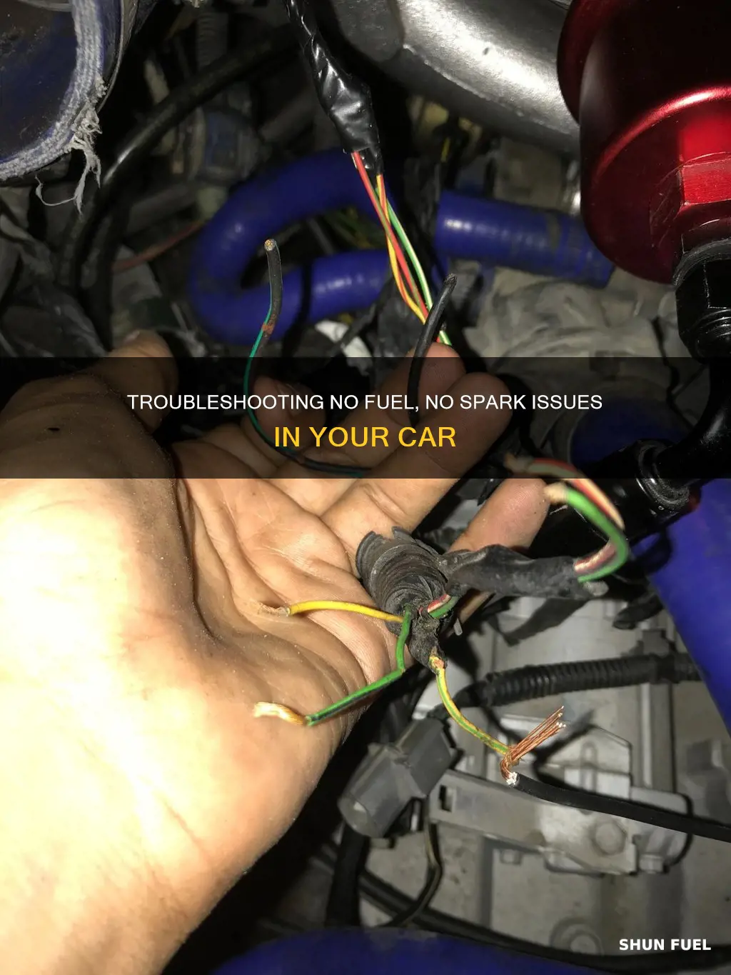 what causes no fuel pressure and no spark