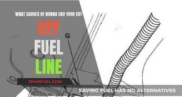 Fuel Line Woes: Honda CRV 1998 Cut-Off Causes
