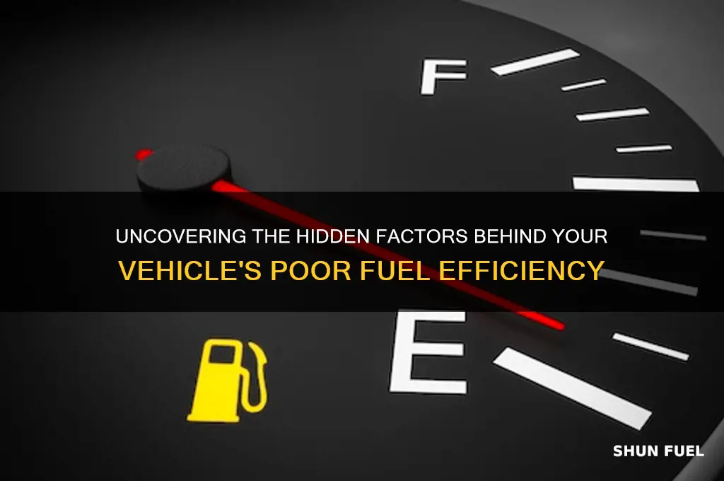 what causes poor fuel efficiency