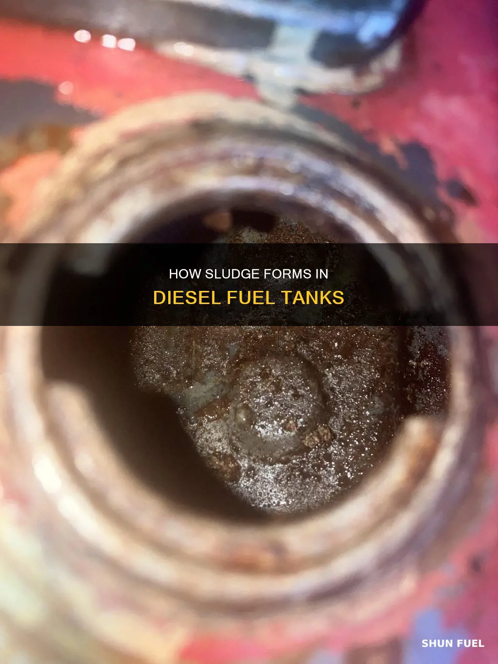 what causes sludge in diesel fuel tank