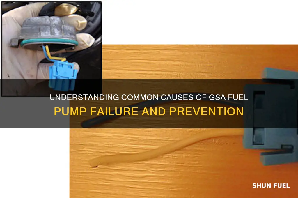 what causes the fuel pump to fail in gsa