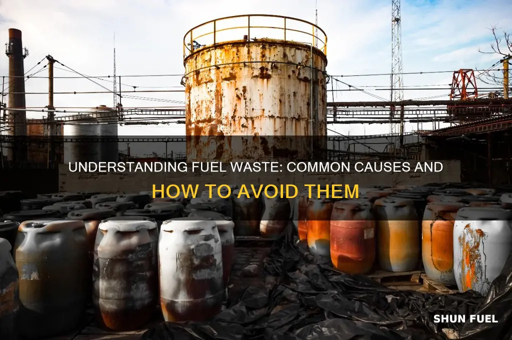 what causes to waste fuel