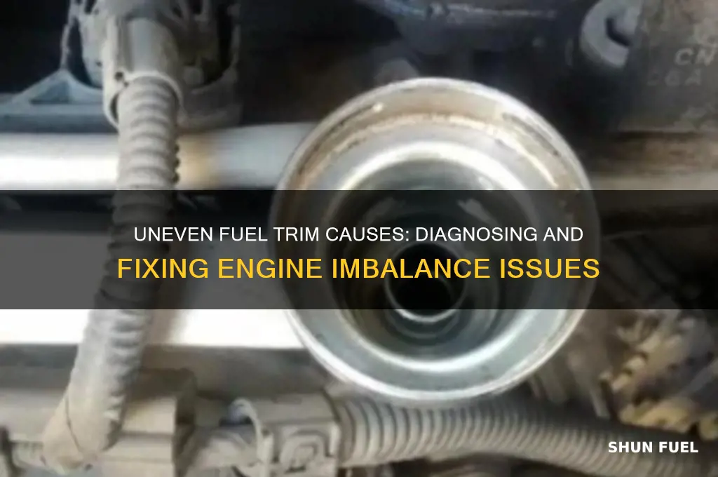 what causes uneven fuel ttrim