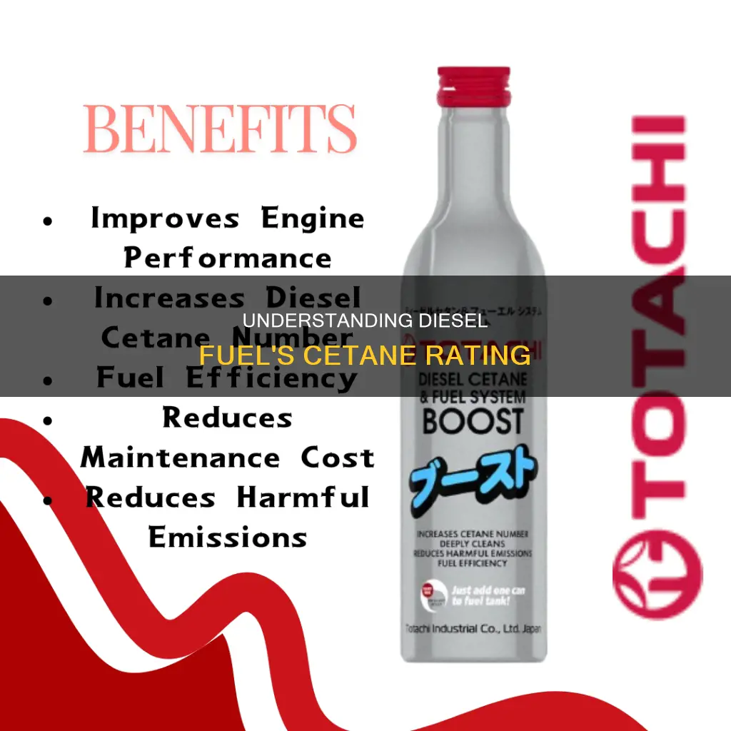 what cetane rating of diesel fuel