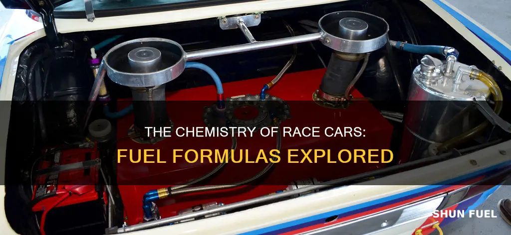 what chemical do they use for race car fuel