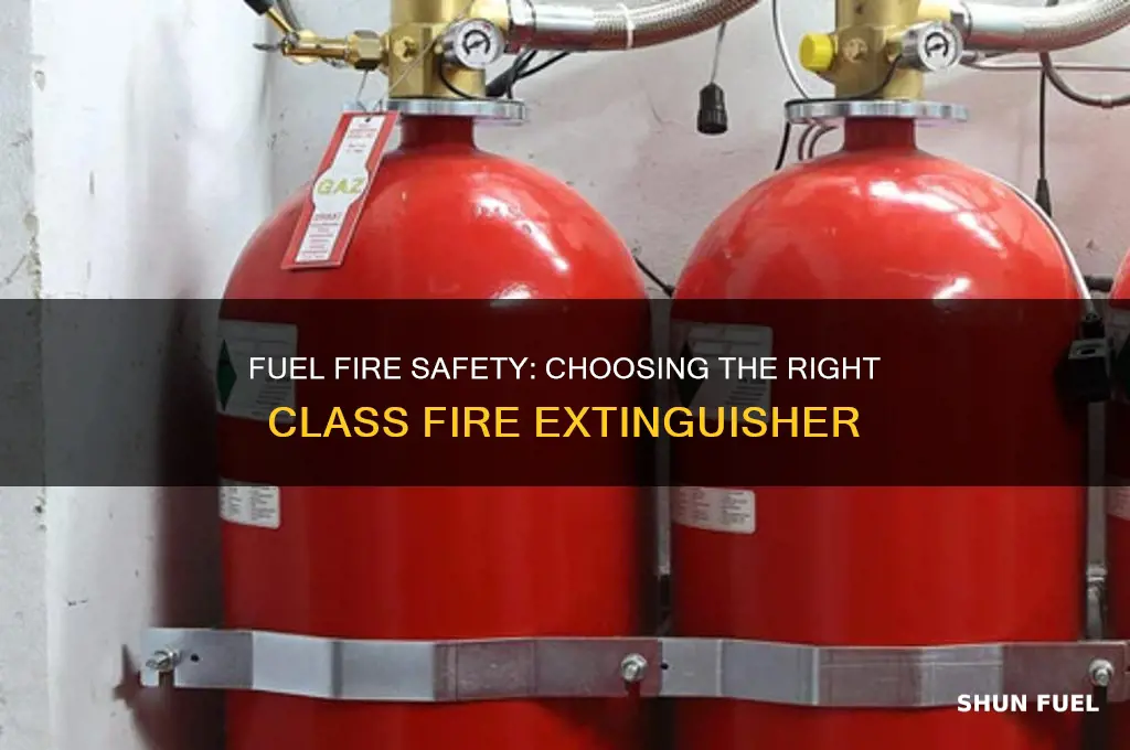 what class fire extinguisher is used for fuel fires