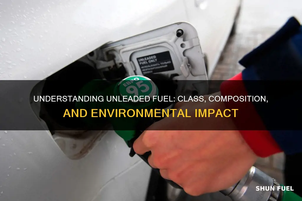 what class is unleaded fuel