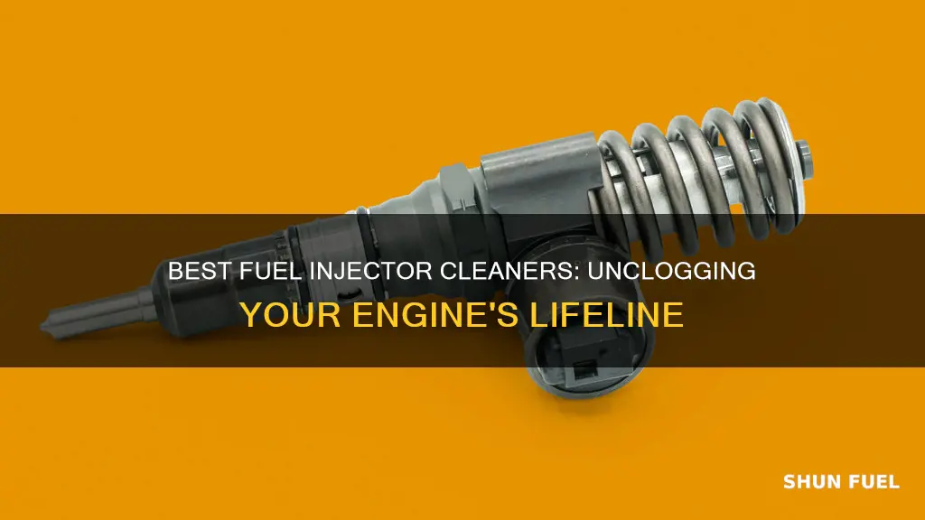 what cleans clogged fuel injectors the best