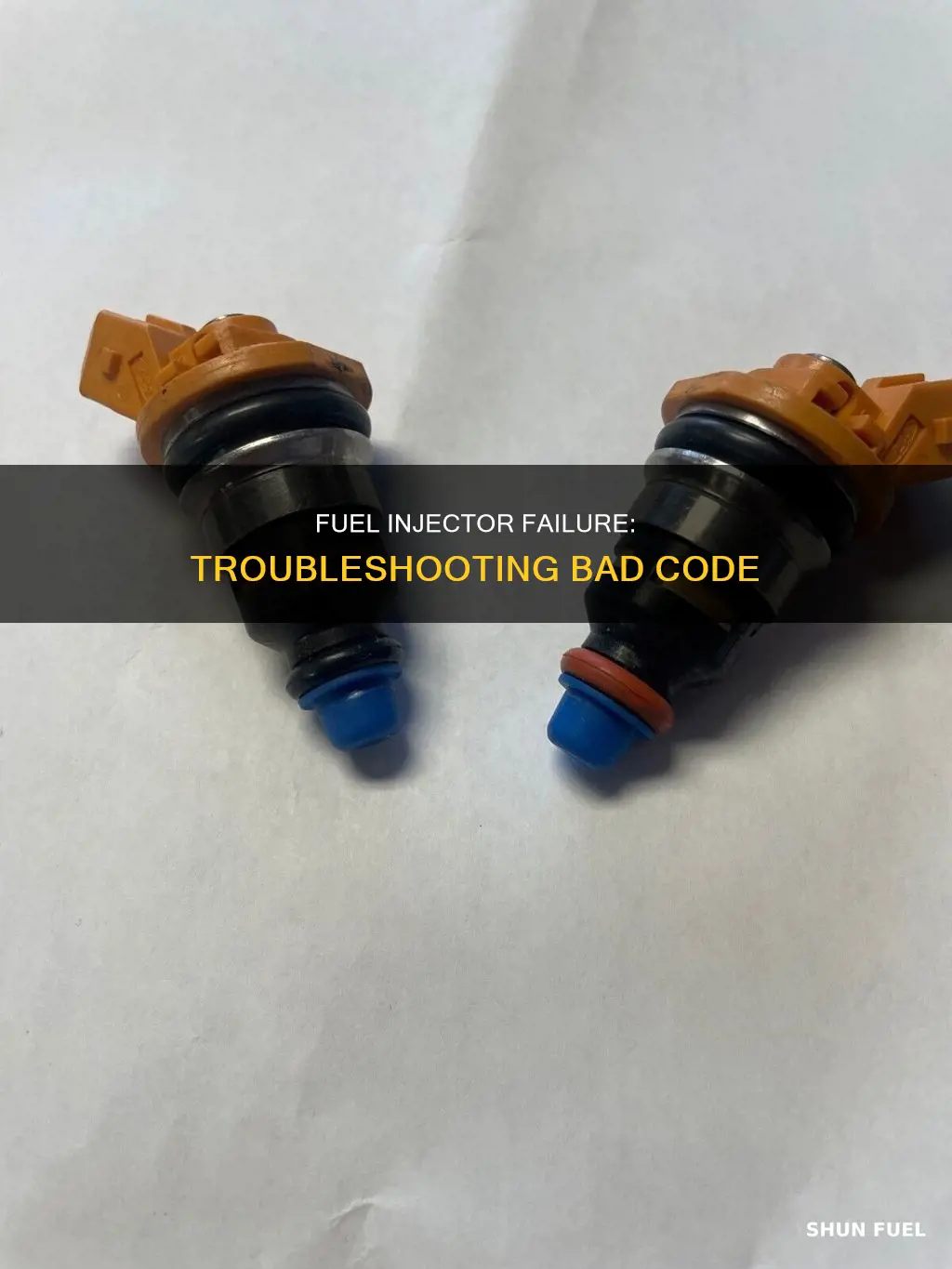 what code is a bad fuel injector