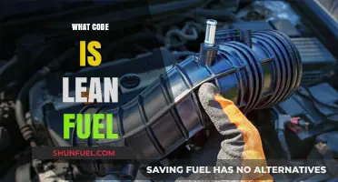 Understanding Lean Fuel Code: Causes, Effects, and Solutions for Efficiency