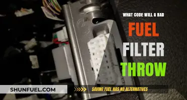 Fuel Filter Fault: Diagnostic Trouble Codes Explained