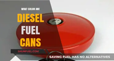 Diesel Fuel Can Colors: What You Need to Know
