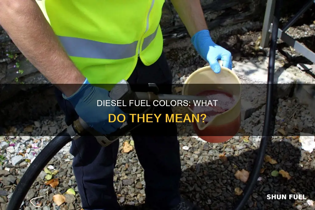 what color can for diesel fuel