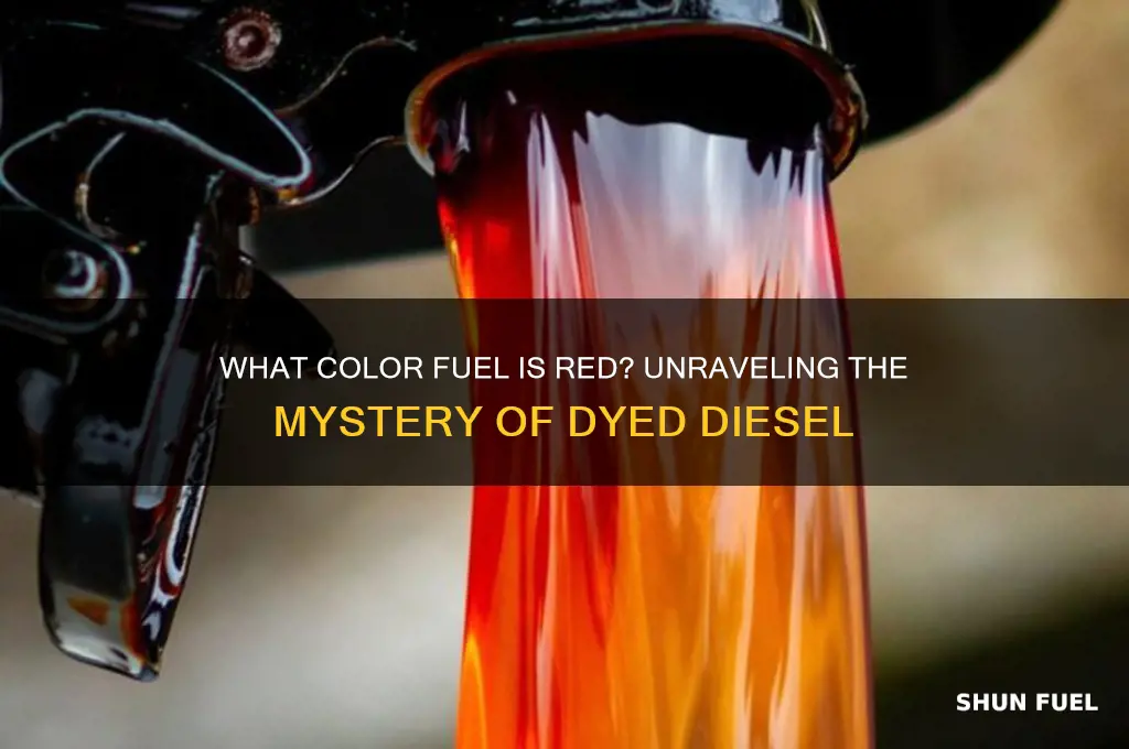 what color fuel is red