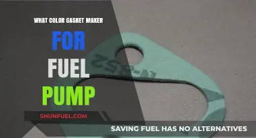 Choosing the Right Color Gasket Maker for Your Fuel Pump