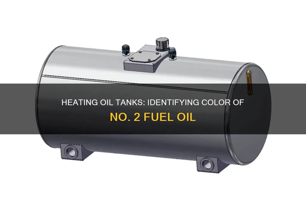 what color is 2 fuel oil in heating oil tanks
