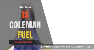 What Color is Coleman Fuel? A Quick Guide to Identification