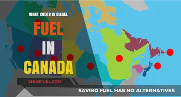 The Color of Diesel Fuel in Canada