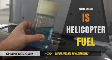 Helicopter Fuel Color: Unveiling the Truth Behind Aviation Power